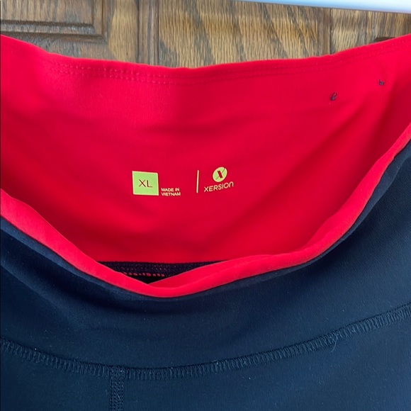 Exertion Women’s Extra Large Black Leggings NWOT - Picture 3 of 6